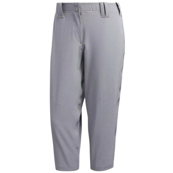 Adidas Women Gray Diamond Queen Elite Fastpitch Softball Pants - Picture 1 of 5